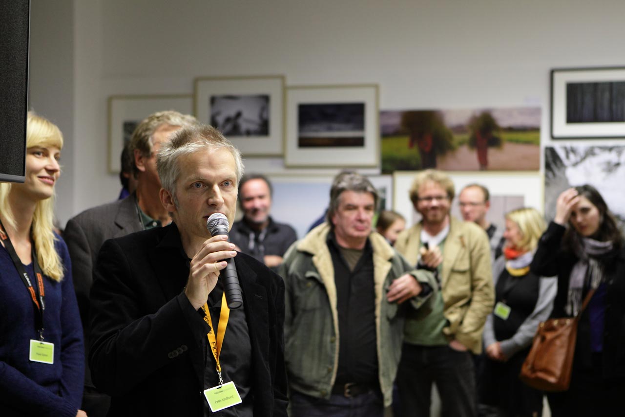 "Eröffnung der Benefizausstellung"