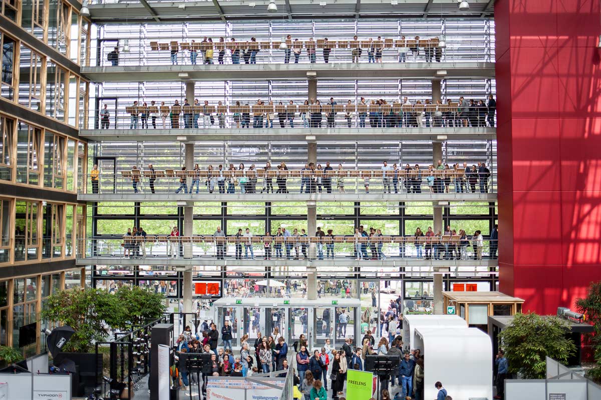 "Printaktion beim Lumix Festival 2018"